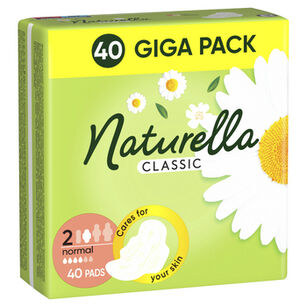 Naturella Classic Normal Size 1 Podpaski ze skrzydełkami 40 szt.