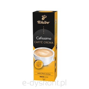 Tchibo Cafissimo Caffe Crema Fine Aroma Kawa Mielona W Kapsułkach 7G X 10 Kapsułek