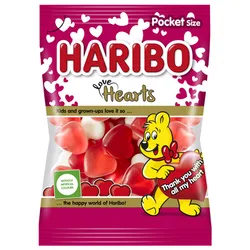 Haribo Love Hearts 80G