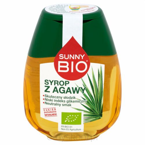 Sunny Bio Syrop z agawy BIO 250g 