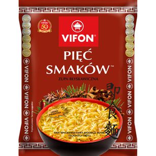 Vifon Zupa Błyskawiczna Pięć Smaków 70 G