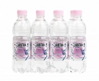 Jantar Woda ŹróDlana Średniozmineralizowana Delikatne Gazowana 500 Ml