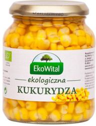 Ekowital Kukurydza W Zalewie Bio 340 G / 230 G