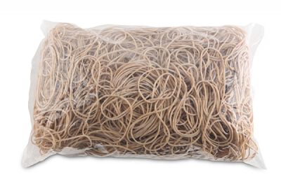 Office Products Gumki Recepturki średnica 60mm, 1,5x1,5mm, 60% kauczuku, 1000g, zgrzewka, naturalne