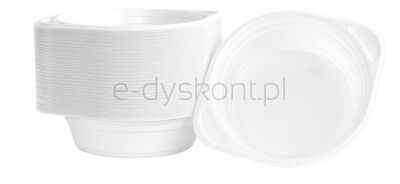 Office Products Flaczarka plastikowa 500ml, śr. 16cm, 100 szt., biała