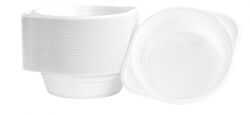 Office Products Flaczarka plastikowa 500ml, śr. 16cm, 100 szt., biała