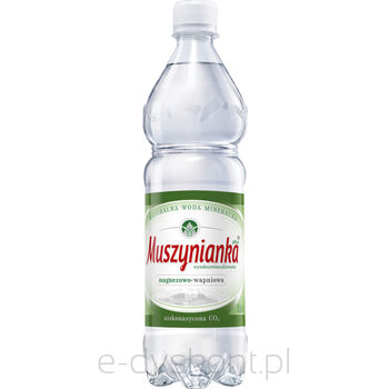 Muszynianka Plus Naturalna woda mineralna częściowo odgazowana, wysokozmineralizowana 0,6 l