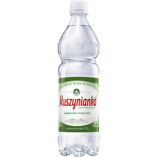 Muszynianka Plus Naturalna woda mineralna częściowo odgazowana, wysokozmineralizowana 0,6 l