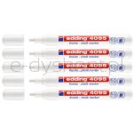 Edding Marker Kredowy E-4095 2-3Mm, 5 Szt., Biały  - 2