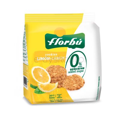 Florbu Ciastka O Smaku Cytrynowym Bez Dodatku Cukru 130G