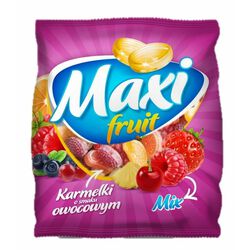 Karwit Karmelki Twarde Owocowe 80G