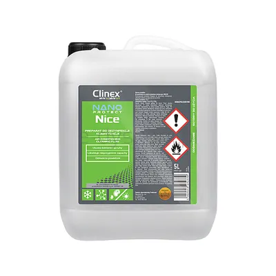 Preparat CLINEX Nano Protect Silver Nice, do dezynfekcji układów klimatyzacji i wentylacji, 5l