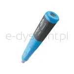 Temperówka plastikowa z gumką KEYROAD, średnica: 8mm, wkład, blister - 3