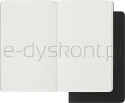 Zestaw 2 zeszytów Moleskine Smart Cahier, L, 13x21cm, w linie, czarny - 2