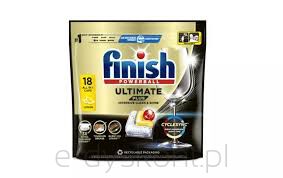 Finish Kapsułki do zmywarki Ultimate Plus lemon 18 szt.