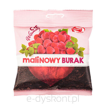 Crispy Natural Suszony Burak O Smaku Malinowym 18G Z Witaminami C I E 