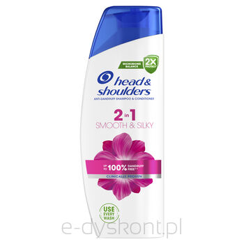 Head Shoulders Smooth ; Silky Szampon przeciwłupieżowy 2 w 1 330 ml