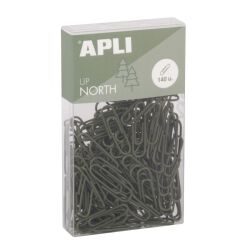 Apli Spinacze Okrągłe Up North 28Mm Khaki 140Szt