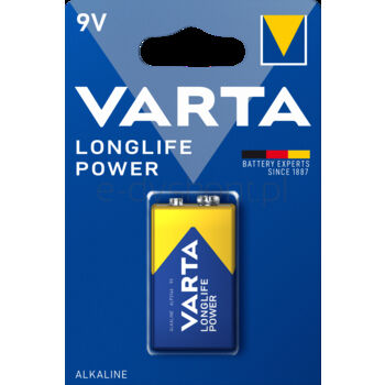 Varta Bateria Longlife Power  9V 1 Szt.