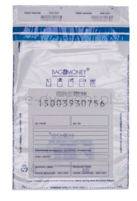 Koperta Bezpieczna Office Products, B4, 260X370Mm, 50Szt., Transparentna