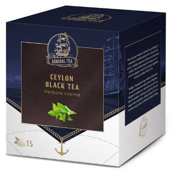 Admiral Tea Herbata Ekspresowa Czarna Ceylon 15x2g