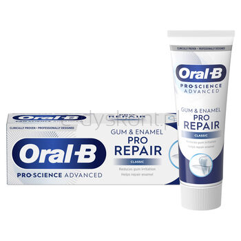 Oral-B Pasta Do Zębów Pro-Science Advanced GuMenamel Pro Repair Classic 75 Ml