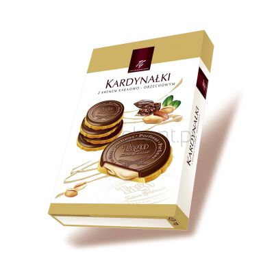 Tago Kardynałki Kakaowo-Orzechowe W Polewie 180G
