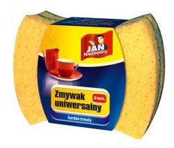 Jan Niezbędny Zmywak uniwersalny 2 szt., żółty