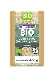 Quinoa Biała (Komosa Ryżowa) Bezglutenowa Bio 450 G - Naturavena [BIO]