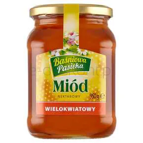 Miód Baśniowa Pasieka Wielokwiatowy 950G Huzar