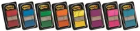 Zakładki indeksujące Post-it® (680-P5), zestaw promocyjny, 25,4x43,2mm, 3x50+ 2x50 GRATIS, mix kolorów - 9