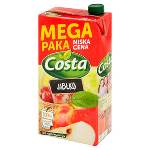 Costa Napój Jabłko Karton 2 L