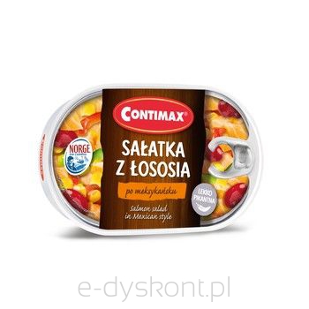 Contimax Sałatka Z Łososia Po Meksykańsku 170g