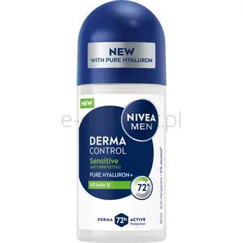 NIVEA MEN Derma Control Sensitive Antyperspirant roll-on 50 ml