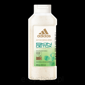 Adidas Active Żel Pod Prysznic Dla Kobiet Skin Mind Skin Detox 400 Ml