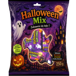 Halloween Mix Cukierów , Sticków, stripsów do żucia o smakach owocowych 300 g