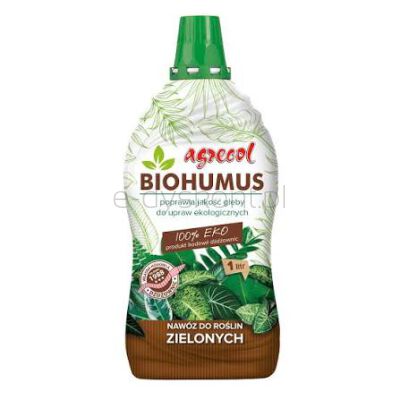 Biohumus Nawóz Do Roślin Zielonych 1 L - Agrecol