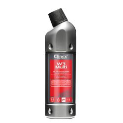 Clinex Preparat W3 Multi, do mycia sanitariatów i łazienek, skoncentrowany, 1l
