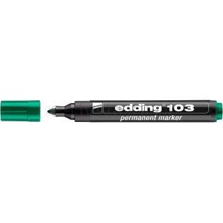 Edding Marker permanentny e-103 zielony [BIURO]