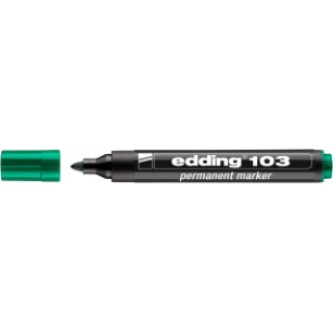 Marker Permanentny E-103 Edding, Zielony
