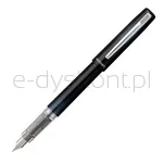 Platinum Pióro Wieczne Prefounte Graphite Blue, M, W Plastikowym Opakowaniu, Na Blistrze, Granatowe  - 2