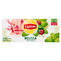 Lipton Herbata Infusion Melissa Cherry