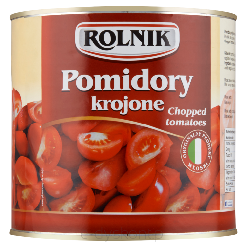 Rolnik Pomidory Krojone 2650Ml