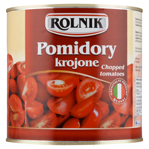 Rolnik Pomidory Krojone 2650 Ml 