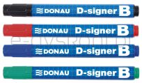 Donau Marker Do Tablic D-Signer B, Okrągły, 2-4Mm (Linia), Zielony  - 3