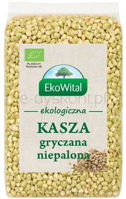 Kasza gryczana niepalona BIO 1 kg