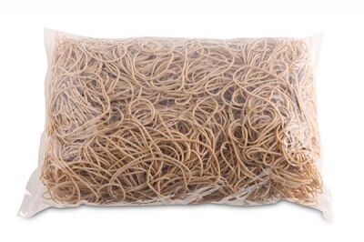 Office Products Gumki Recepturki średnica 70mm, 1,5x1,5mm, 60% kauczuku, 1000g, zgrzewka, naturalne