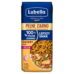 Lubella Makaron Pełne Ziarno Świdry Fusilli Z Orkiszem 400 G