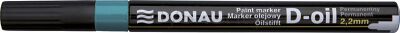 Donau Marker olejowy, 2,2mm, zawieszka, zielony [BIURO]