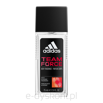 Adidas Team Force Dezodorant W Naturalnym Sprayu Dla Mężczyzn, 75 Ml